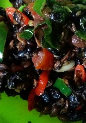 Foto resep Tumis kedelai hitam