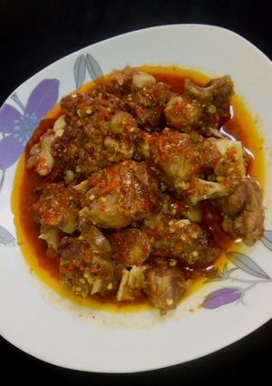 A picture of Meat pepper soup.