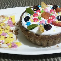 A picture of Ragi tart.