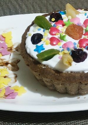 A picture of Ragi tart.