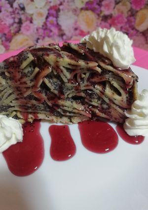 Mákos pappardelle torta❤️ recept fotója
