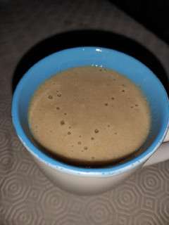 Una foto de Batido de leche de almendras