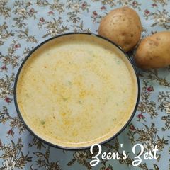 Leek and Potato Soup A picture of Leek and Potato Soup.