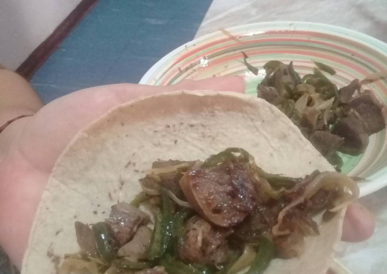 Lengua de res para tacos
