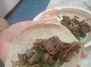 Una foto de Lengua de res para tacos