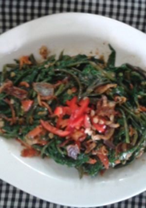 Foto resep Salad Indonesia: Plecing Kangkung