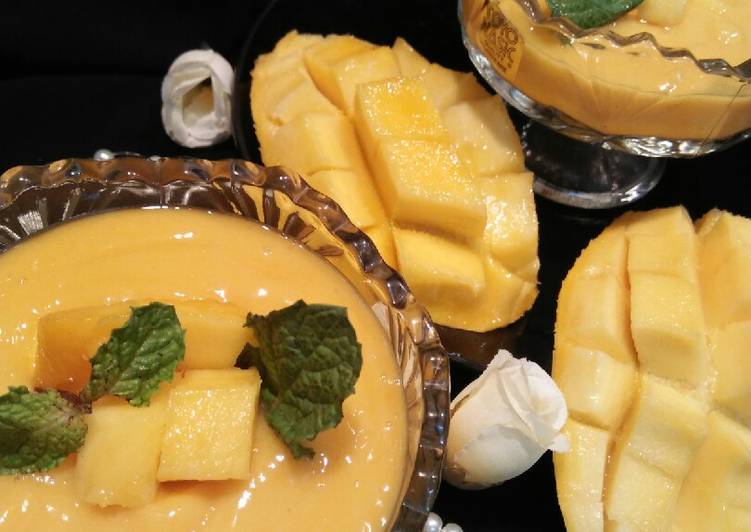 How to Prepare Quick Mango cream