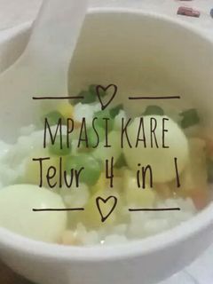 Foto resep MPASI - kare telur 4 in 1