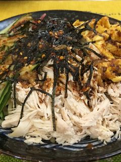 簡易涼麵 的食譜成品照片
