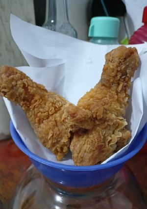 Foto resep Ayam krispi 2 bahan tanpa baking soda