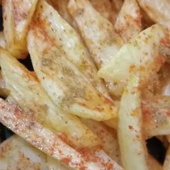 A picture of French fries.