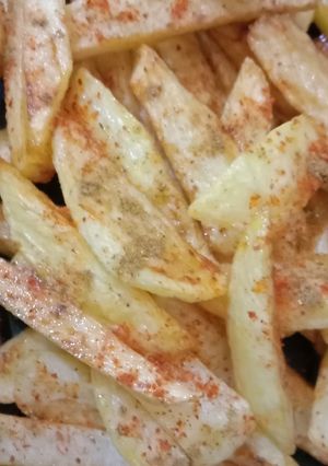 A picture of French fries.
