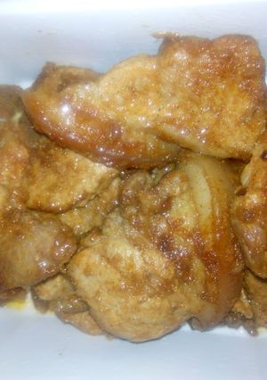 A picture of Pan fried pork chop.