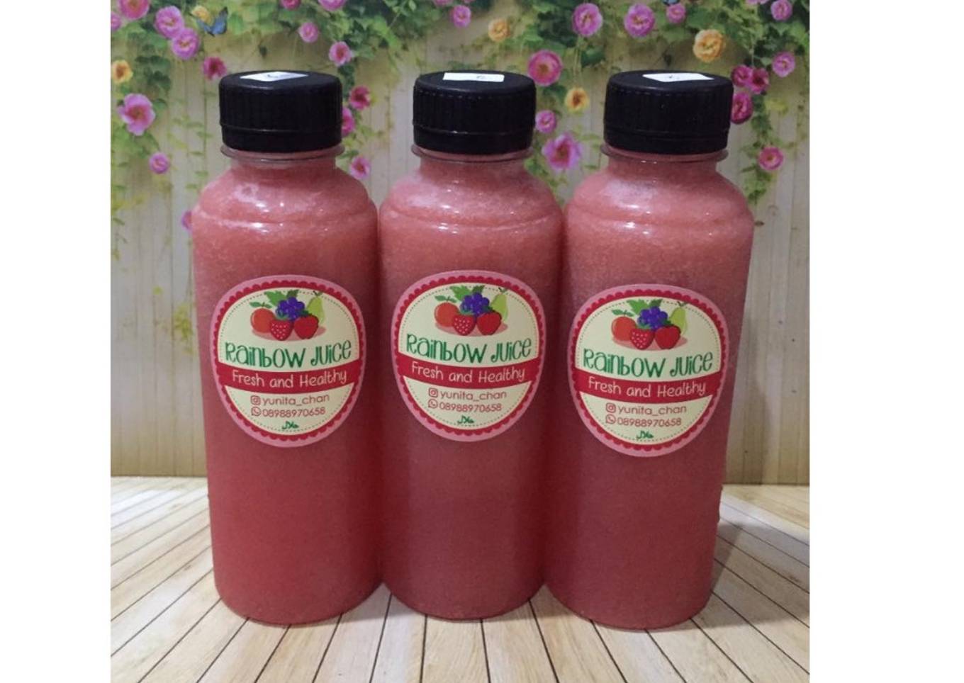 Diet Juice Ambarella (Kedondong) Pear Pomegranate Raspberry
