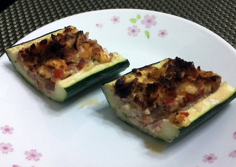 Steps to Prepare Perfect Zucchini  Pizza