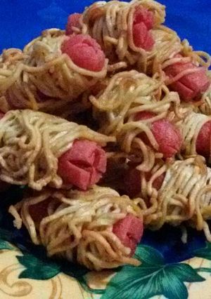 Foto resep Sosis Mie Gulung Crunchy