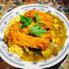 Kare japan with chicken katsu + nasi jagung রেসিপির প্রধান ছবি