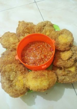 Foto resep Telur Krispy sambal cocol