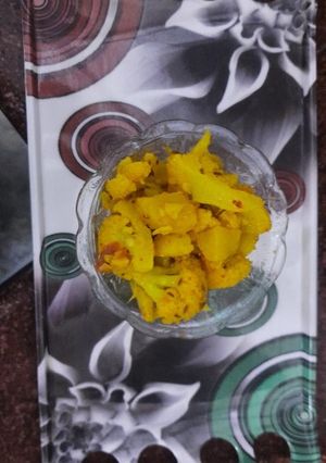 A picture of Masaledar aloo gobhi.