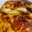 OMELLETTE Rellena con Duraznos🍑y queso Mozzarella...!