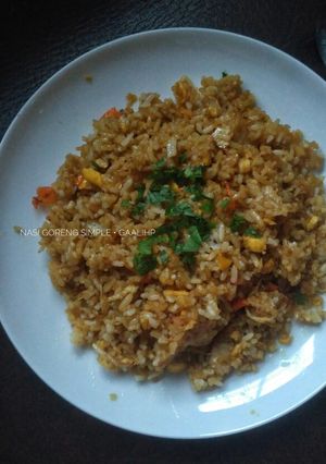 Foto resep Nasi Goreng Simple