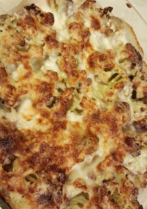Foto di Cavolfiore viola gratinato
