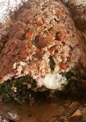 Una foto de Arrollado de carne picada