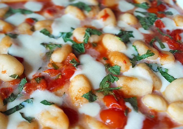 Recipe of Quick Gnocchi Tricolore