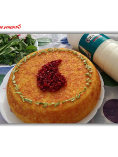 عکسی از دستور ته چین مرغ