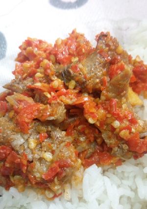 Foto resep Dendeng lambok / dendeng basah enak #recommended
