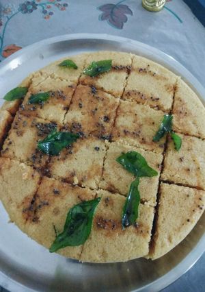 A picture of Instant Khaman Dhokla.
