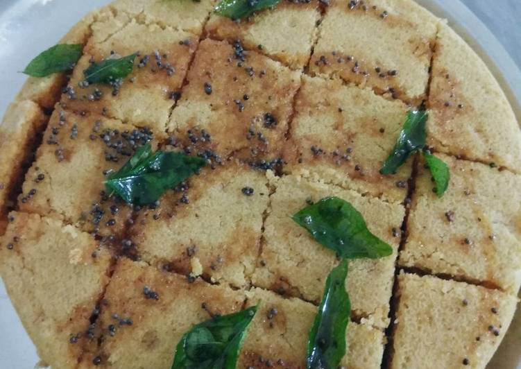 Recipe of Any-night-of-the-week Instant Khaman Dhokla