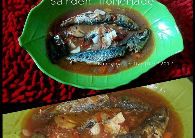 Resep Sarden ikan home made (simple) Anti Gagal