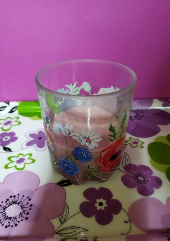 Una foto de Batido de fresa