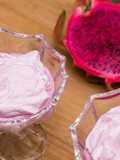 ড্রাগন ফলের মুজ (Dragon fruit mousse recipe)