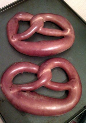 A picture of Vickys Soft Giant Pretzels, Dairy, Egg & Soy-Free.
