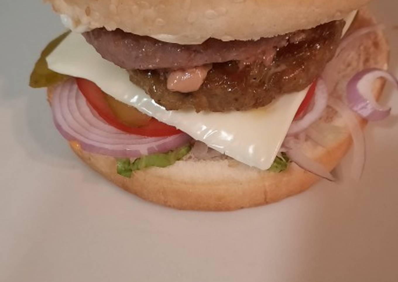 Bocadillo de hamburguesas para toda la familia