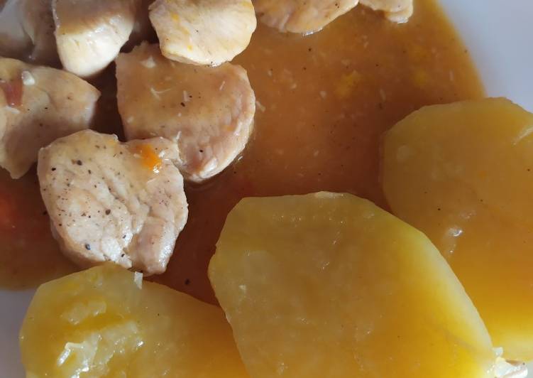 Pollo a la cerveza