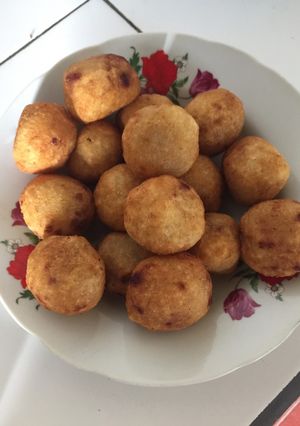 Foto resep Kue pulung- pulung ubi sederhana, gampang dan enak 👍🏻👍🏻😋😋