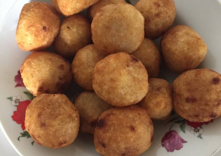 Resep Kue pulung- pulung ubi sederhana, gampang dan enak 👍🏻👍🏻😋😋 Anti Gagal