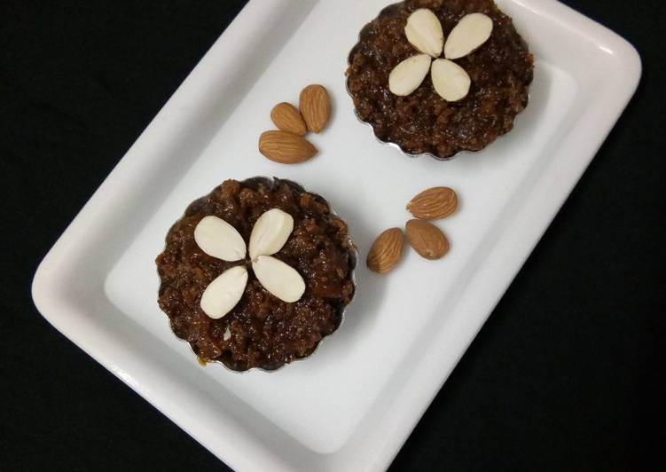 Watermelon rind Halwa