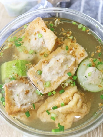 Cara Gampang Membikin Resep Tahu baso ayam udang yang  Bikin Ketagihan Anti Ribet, Mantap