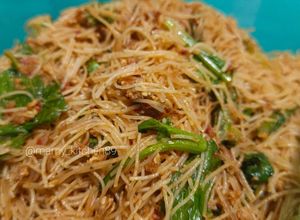 Gambar Bihun Goreng Sambal Ikan Bilis