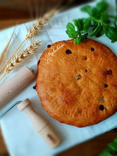 عکسی از دستور نان کشمشی (بدون فر)