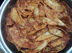 Foto principal de Chilaquiles de salsa cascabel y pulque tipo ranchero