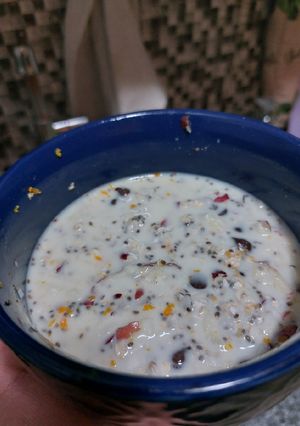 Una foto de Avena remojada en 5 minutos