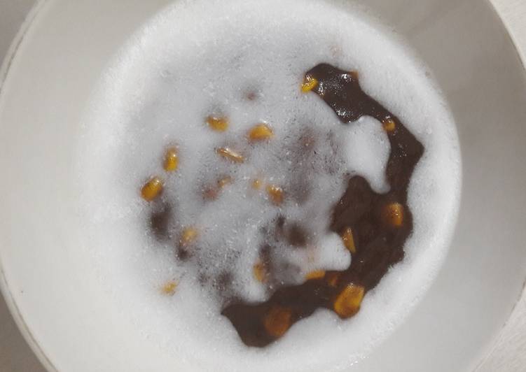 Cara Gampang Membuat Bubur sumsum ketan hitam, Bisa Manjain Lidah