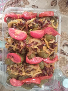 عکسی از دستور دلمه برگ مو