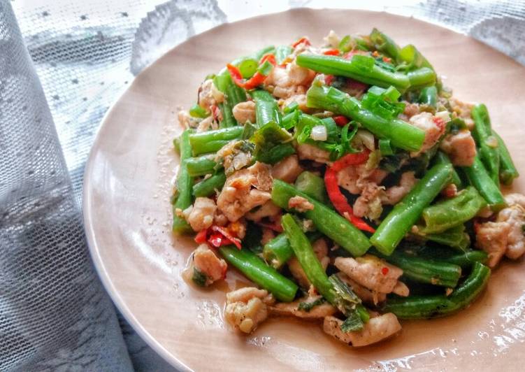 Resep Tumis Buncis Ebi Lezat