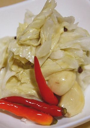 酸爽帶勁 不矯氣的四川泡菜 (生水版) 的食譜成品照片